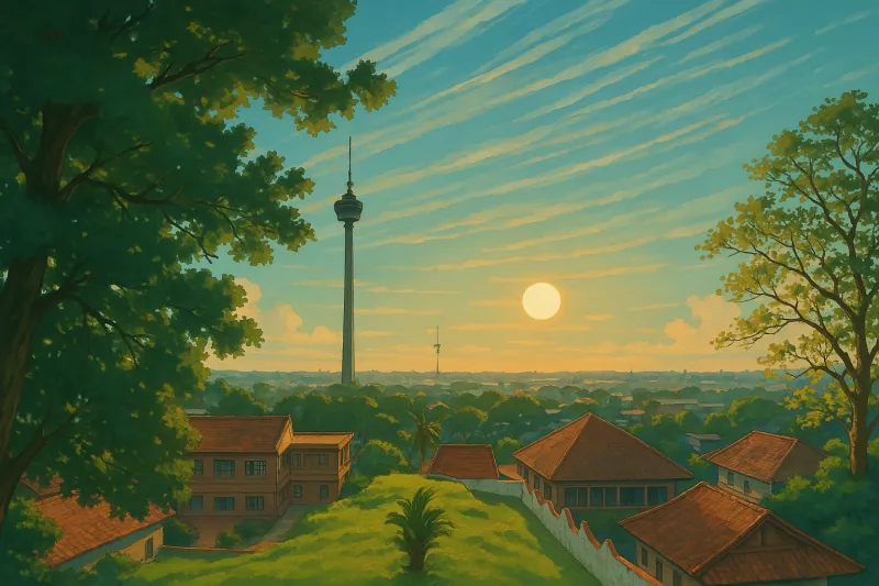 KI-transformiertes Bild im Ghibli-Stil: Ergebnis der künstlichen Intelligenz
