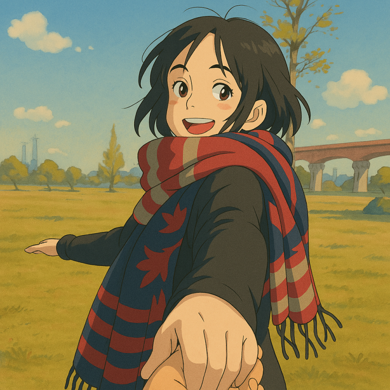 KI-transformiertes Bild im Ghibli-Stil: Ergebnis der künstlichen Intelligenz